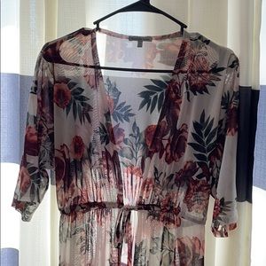 Charlotte Russe Kimono w/ Tie